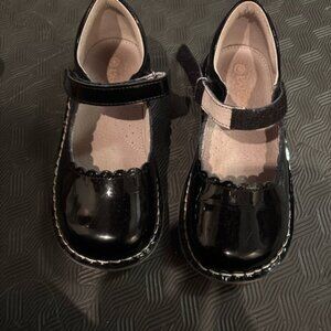 Lamour Black Patent Mary Jane Shoes – Toddler Girls Size 1 – Excellent Condition